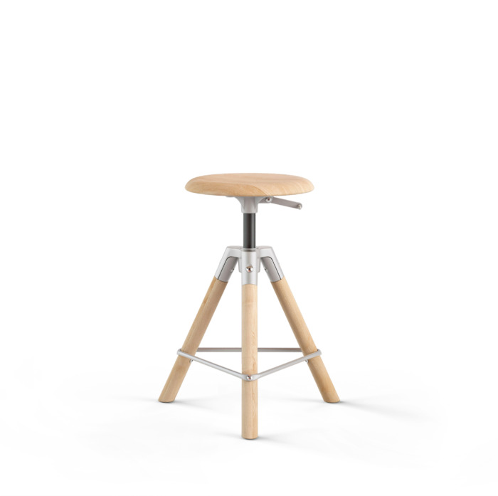 Girsberger Modell 111 Atelierhocker – Bild 2